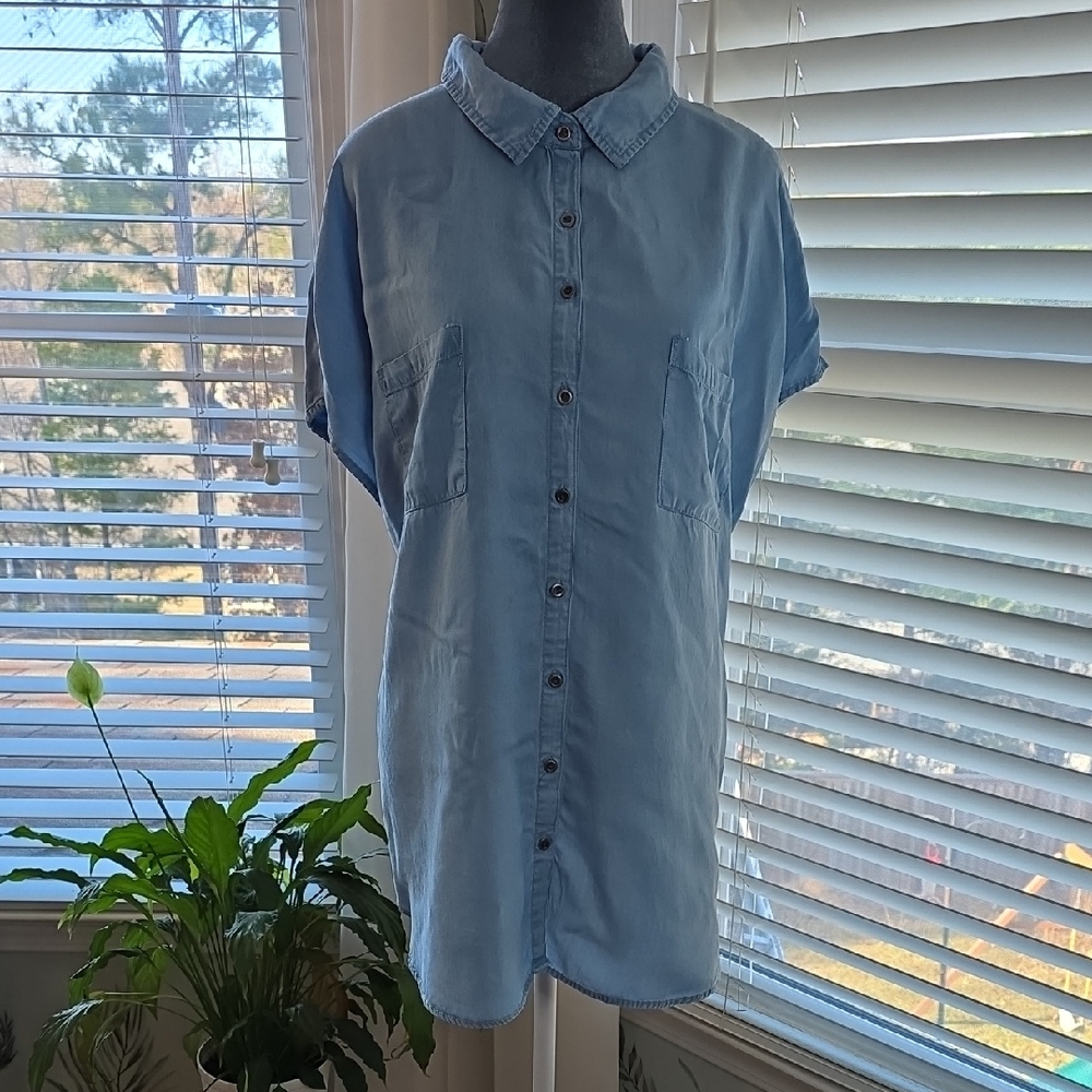 Light Blue Denim Shirt